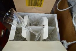 Three Boxes of Assorted Glasses