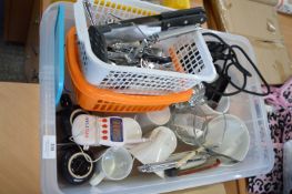 Kitchen Items Including Probe, Mugs, Jugs, Utensils, etc.