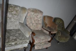 Four Assorted Chairs