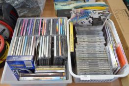 Selection of CD and DVDs