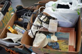 Three Boxes of Baskets, Placemats, Jigsaw Puzzles, etc.