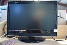 Matsui 19” HD TV with Integrated DVD Player (has remote)