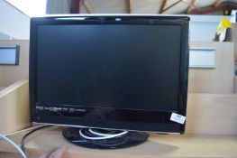 Matsui 19” HD TV with Integrated DVD Player (no remote)