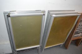 Four Assorted A-Boards