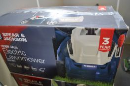 Three Spear & Jackson Electric Lawnmower (salvage)