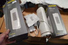 Three Challenge Mini Tower Fans (salvage)