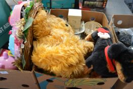 Three Boxes of Toys, Dolls, etc.