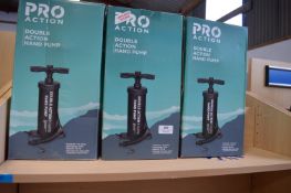 Pro Action Double Action Hand Pumps (salvage)