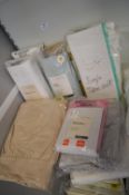 Assorted Sheets, Pillowcases, etc.