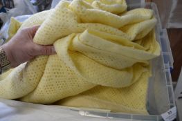 Tub of Various Bedding