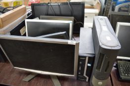 Six Monitors, and Two Computer Towers