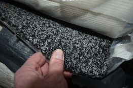 4m wide Roll of Charcoal Speckle Carpet