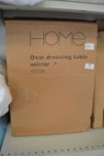 Three Home Oval Dressing Table Mirrors