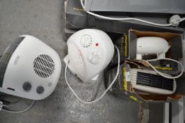 Four Assorted Under Desk Heaters (salvage)