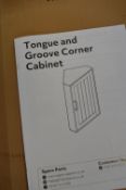 Flatpack Tongue & Groove Corner Cabinet