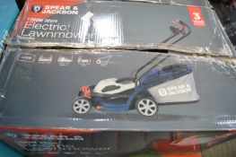 Two Spear & Jackson Electric Lawnmower (salvage)