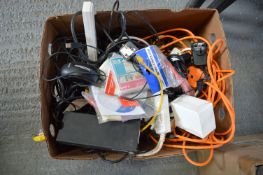 Box of Mice, Cables, Extensions, etc.