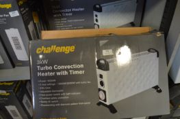 Two Challenge Convention Heaters with Timers (salvage)