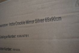 Indian Crackle Mirror