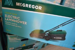 Three McGregor Electric Lawnmowers (salvage)