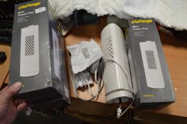 Three Challenge Mini Tower Fans (salvage)