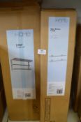 Two Shelf Towel Rail and Two Sets of Glass Shelves