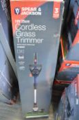 Three Spear & Jackson 18v Grass Trimmers (salvage)
