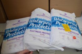 Three King Size Mattress Protectors
