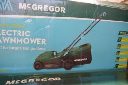 Two McGregor Electric Lawnmowers (salvage)