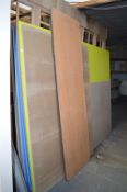 ~Seven Assorted Panel Boards 280x210cm, etc.