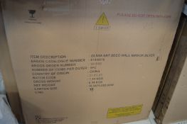 Art Deco Wall Mirror, and a Carlo Wavy Round Mirror