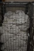 *Cage of Assorted Hotel Laundry (awaiting cleaning) (cage included)