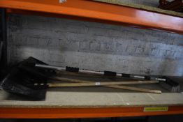 *Three Snow Shovels, and a Telescopic Washing Broom