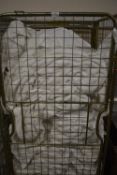 *Cage of Assorted Hotel Laundry (awaiting cleaning) (cage included)