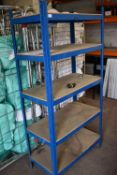 *Five Tier Shelving Unit 90x45cm x 180cm tall