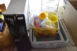 *Two Exocutor Fly Zappers, Plastic Cutlery Trays,