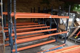 *Bay of Racking 60x240cm x 200cm tall Comprising Two Uprights and Six Beams