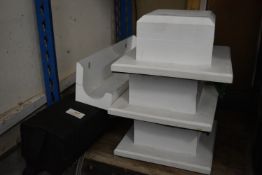 Mixed Lot Including Three Table Display Stands, La