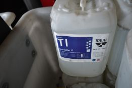 *2x 20L of TI Emulsifier Concentrated Degreaser for Table Linen