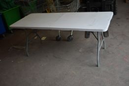 *Two Folding Tables 6ft x 2’6” x 2’6” tall