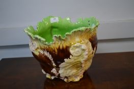 Victorian Majolica Planter