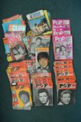 1960’s Pop Magazines Including Pop Weekly with The Beatles etc.