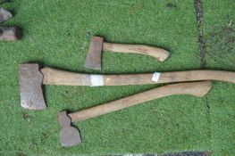 Three Vintage Axes