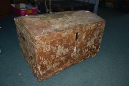 Victorian Dome Topped Pine Trunk