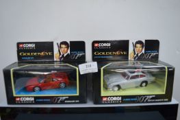 Corgi James Bond 007 Golden Eye Diecast Vehicles