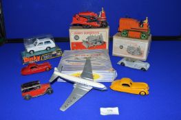 Dinky Diecast Vehicles Including Boxed Bulldozers