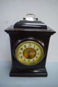 Victorian Ebonised Mantel Clock (requiring attention)
