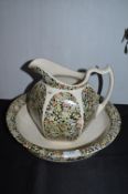 Wash Bowl and Jug Set