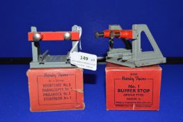 Two Sets of Hornby O Gauge Spring Type Buffer Stops