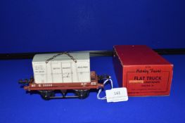 Hornby O Gauge Flat Truck Insul-Meat Container